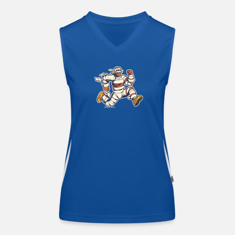 Mummy runner Women's Functional Contrast Tank Top