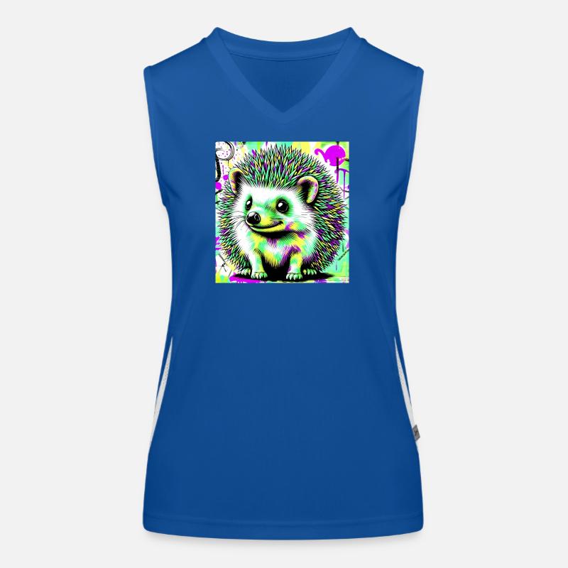 hedgehog Women's Functional Contrast Tank Top