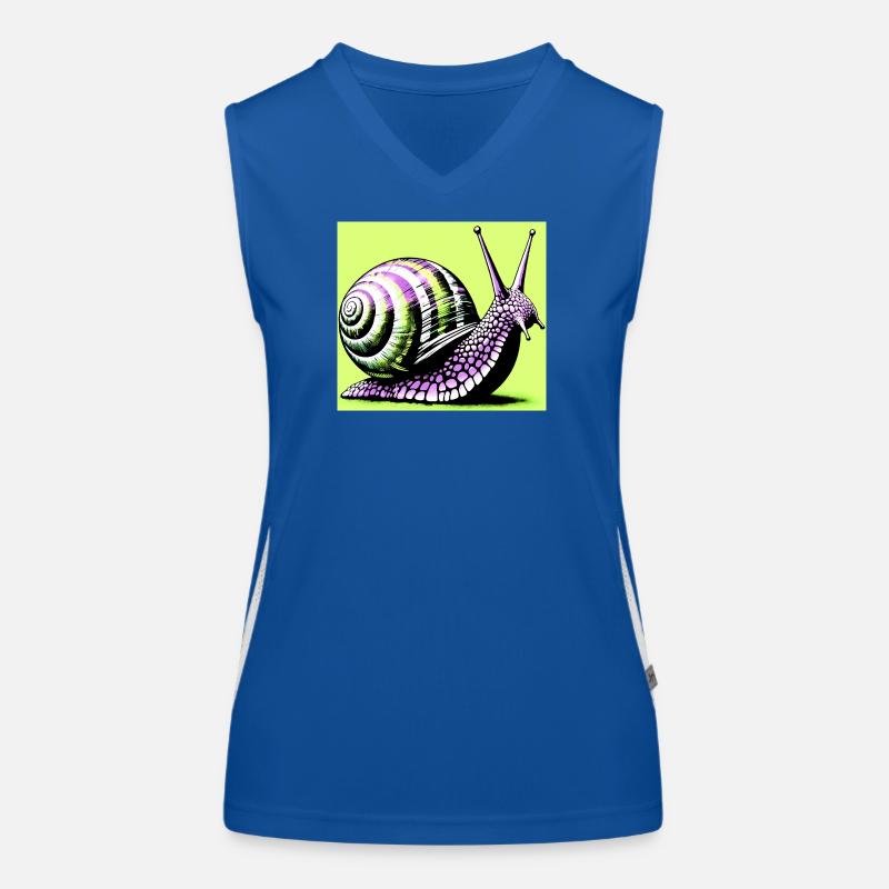Snail Women's Functional Contrast Tank Top
