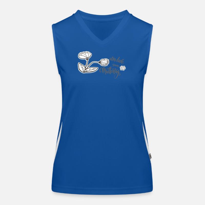 Blumen zum Muttertag Funktionelles Kontrast-Tank Top für Frauen