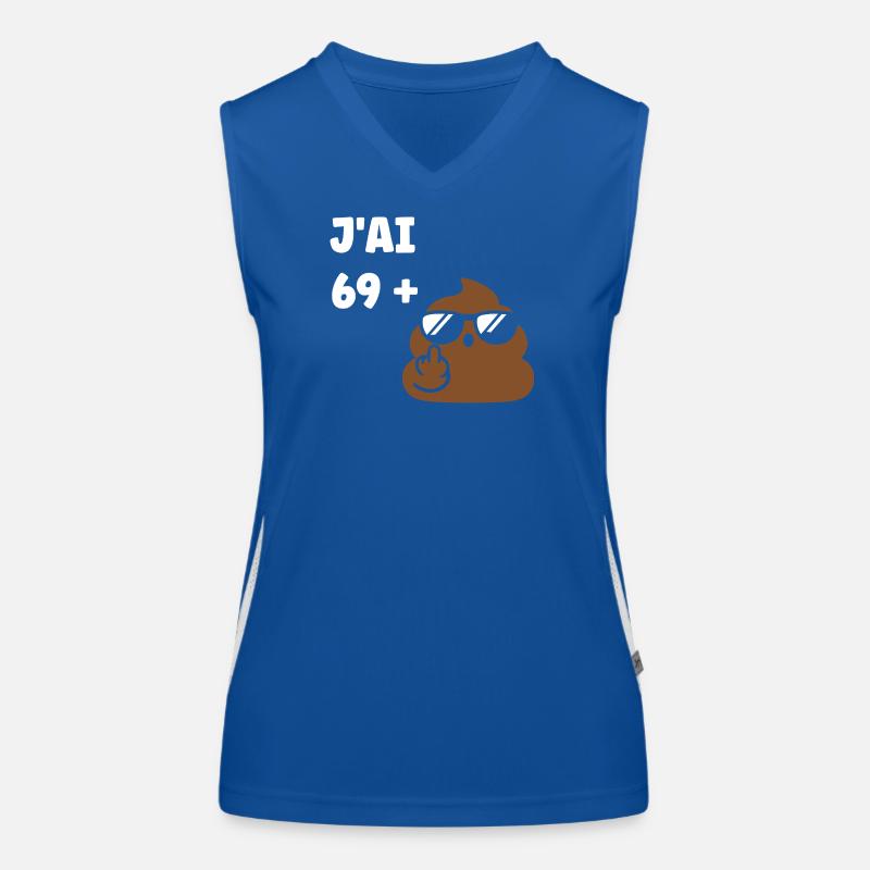 69 plus 1 Women's Functional Contrast Tank Top