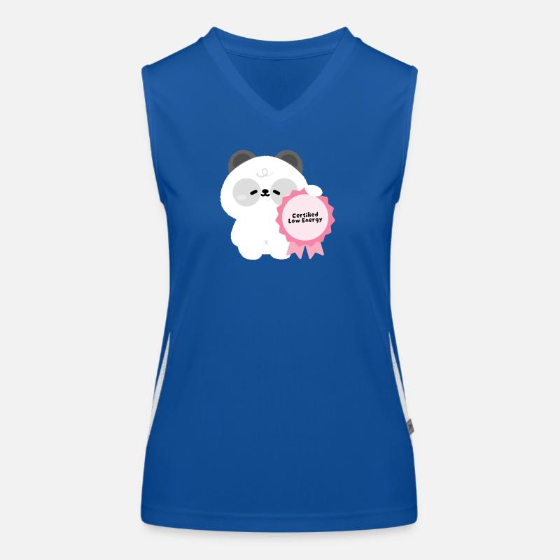 Certified Low Energy Panda Women's Functional Contrast Tank Top