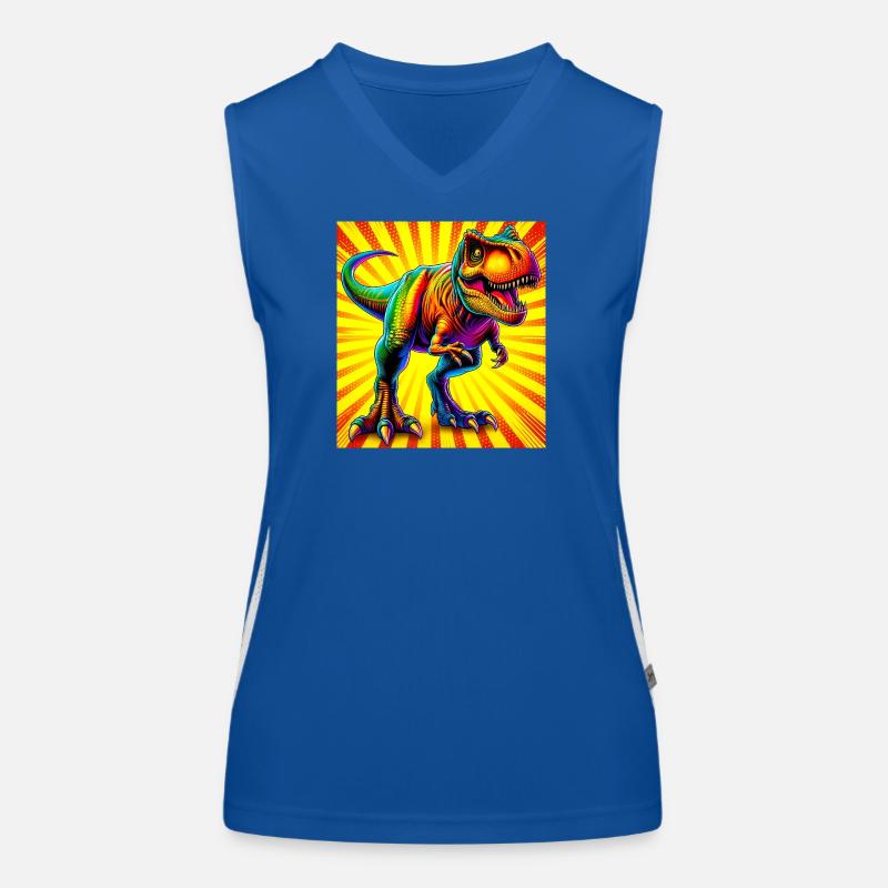 dinosaure Débardeur respirant contrasté Femme