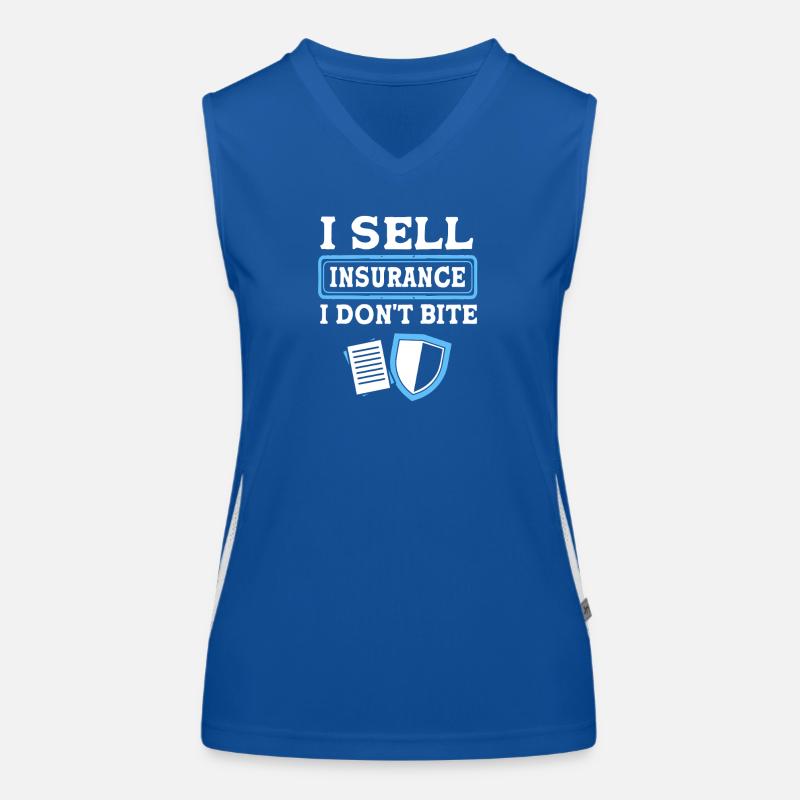 Versicherung Funktionelles Kontrast-Tank Top für Frauen