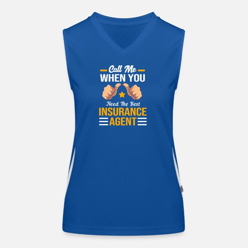 Insurance Insurance Agent Women's Functional Contrast Tank Top