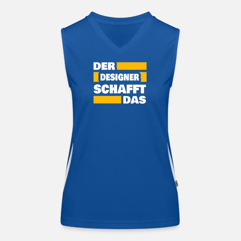 Beruf Designer Funktionelles Kontrast-Tank Top für Frauen