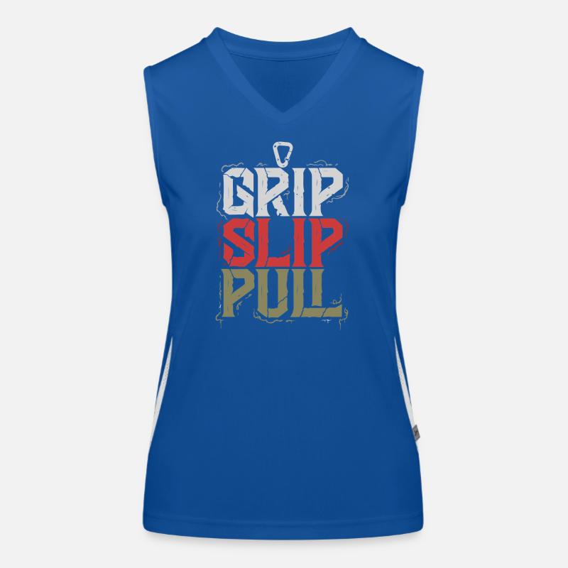 Grip Slip Pullover Funktionelles Kontrast-Tank Top für Frauen