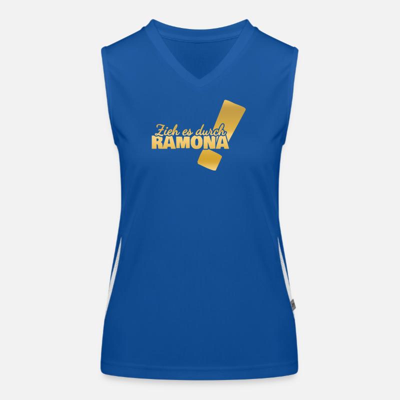 Durchhalten Ramona Funktionelles Kontrast-Tank Top für Frauen