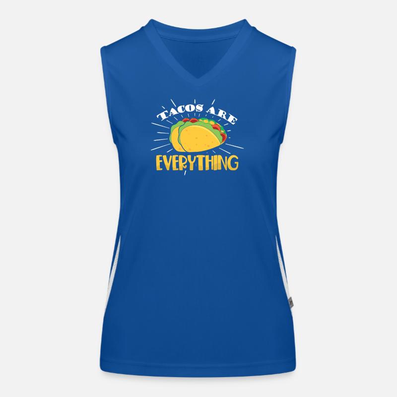 Tacos are everything Women's Functional Contrast Tank Top