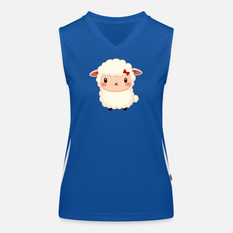 Sheep Women's Functional Contrast Tank Top