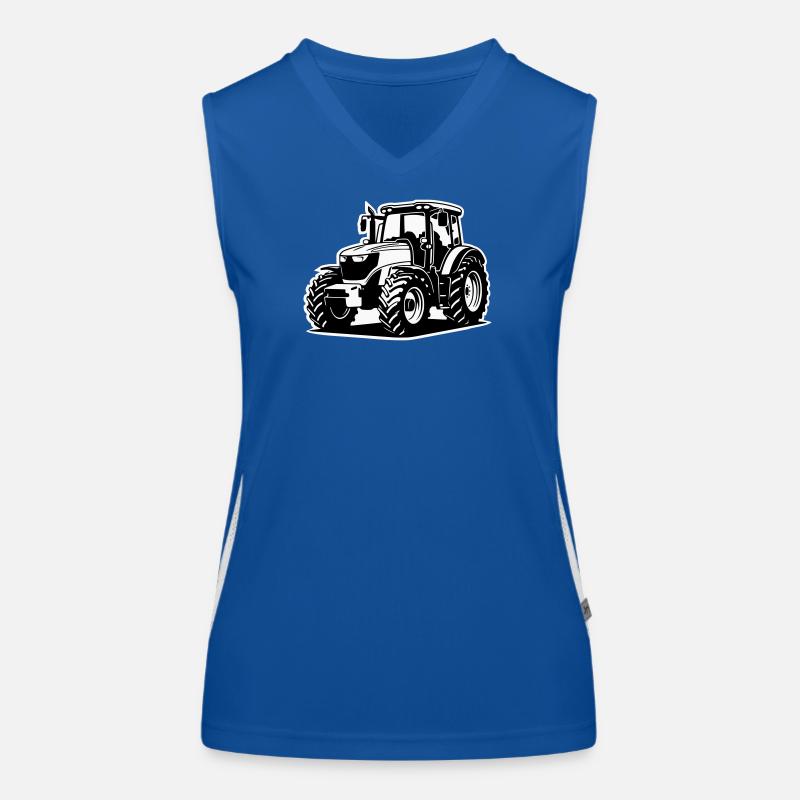 Tractor / Tractor / Tractor (2-color) Women's Functional Contrast Tank Top
