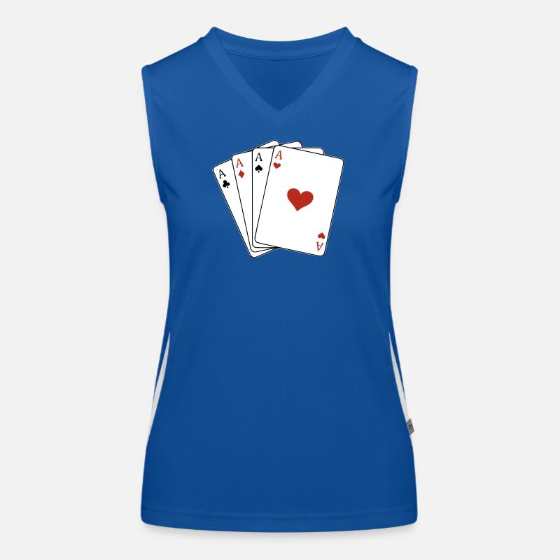 Four Aces Women's Functional Contrast Tank Top