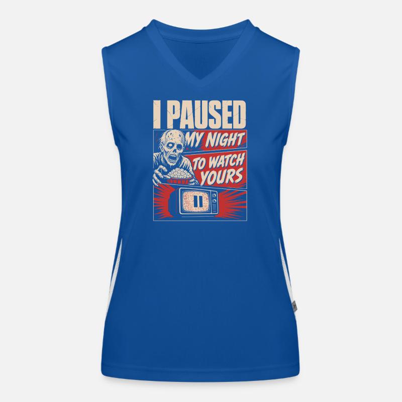 Horror Personality Trait Design Funktionelles Kontrast-Tank Top für Frauen