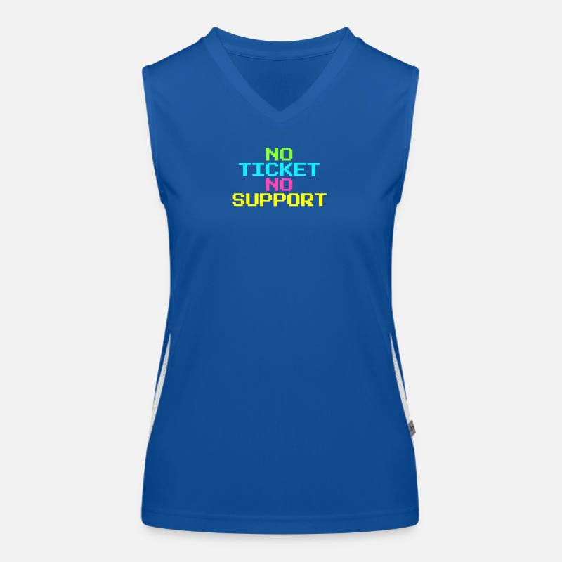 System Administrator Support Technical Support Women's Functional Contrast Tank Top