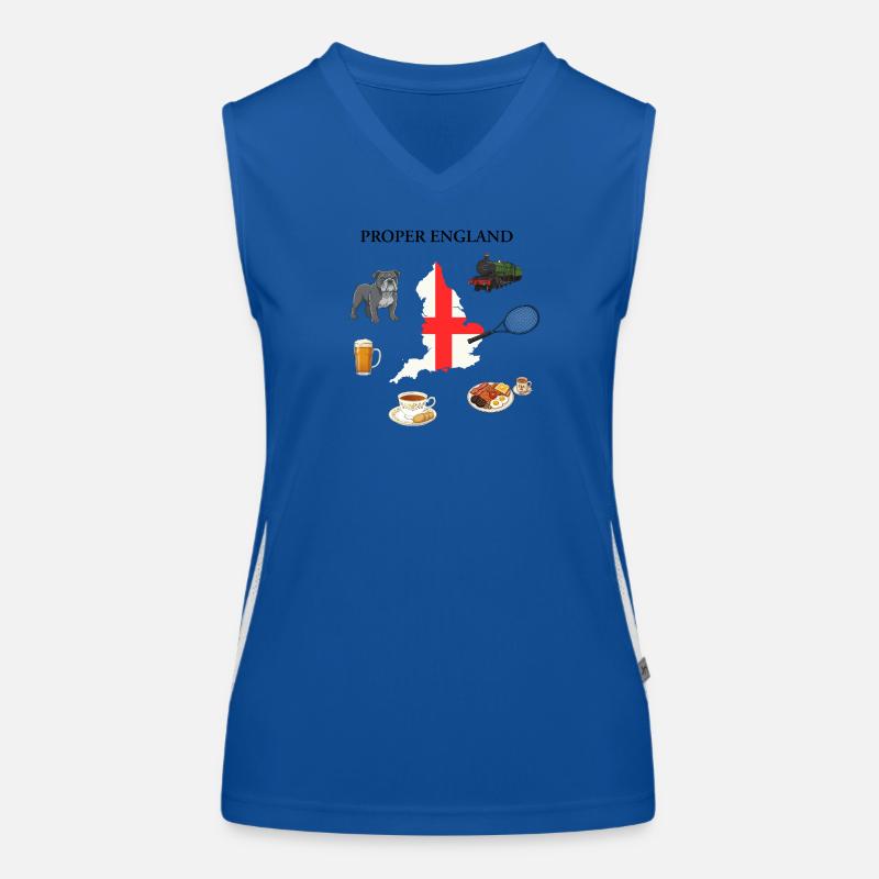 PROPER ENGLAND Women's Functional Contrast Tank Top