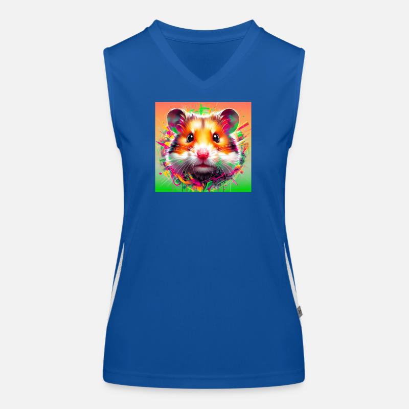 hamster Débardeur respirant contrasté Femme