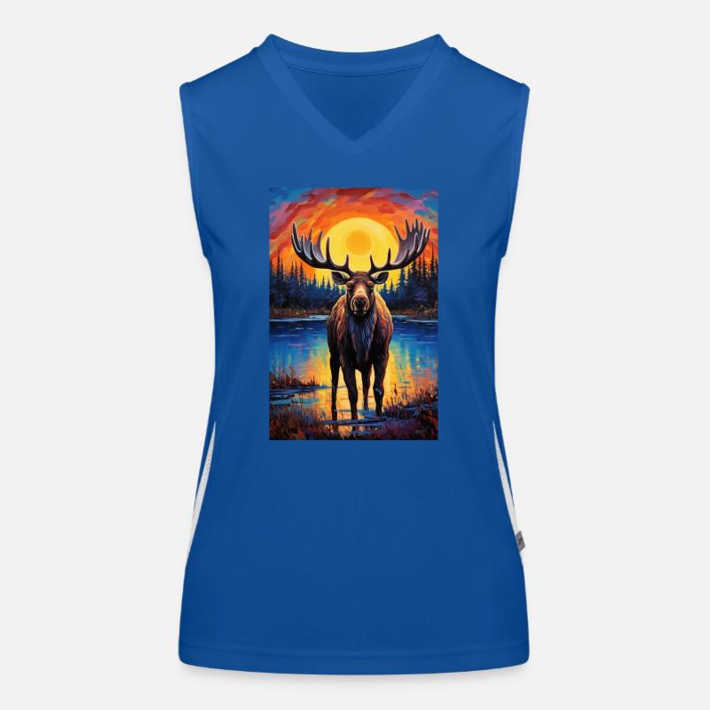 Elk Women's Functional Contrast Tank Top