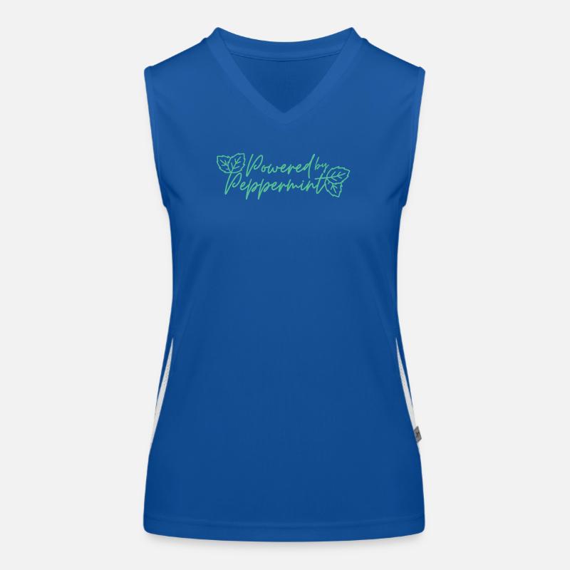 Powered by PepperMINT Funktionelles Kontrast-Tank Top für Frauen