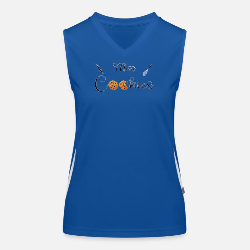 Miss cookies Women's Functional Contrast Tank Top