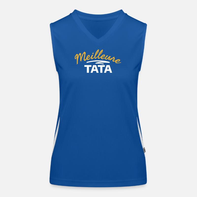 Design d'Expression Paternée TATA Mère Débardeur respirant contrasté Femme