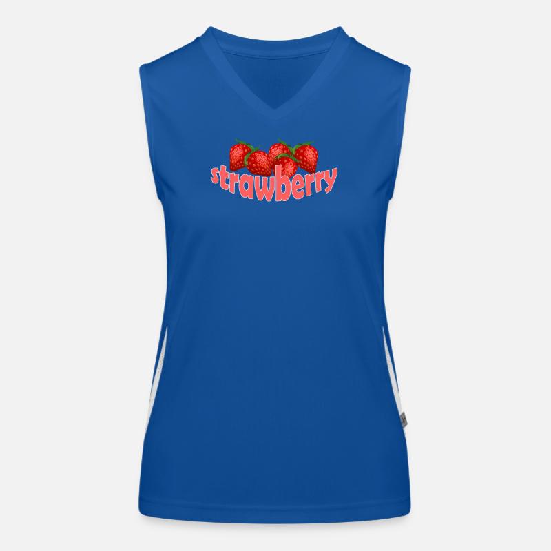 Strawberry Women's Functional Contrast Tank Top