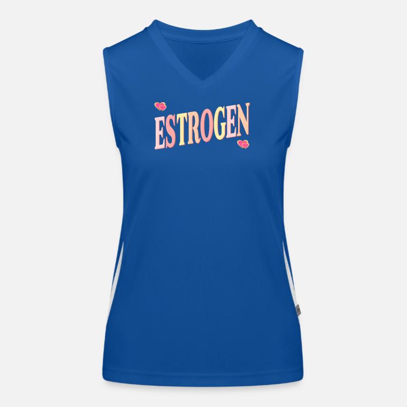 ESTROGEN MENOPAUSE Women's Functional Contrast Tank Top
