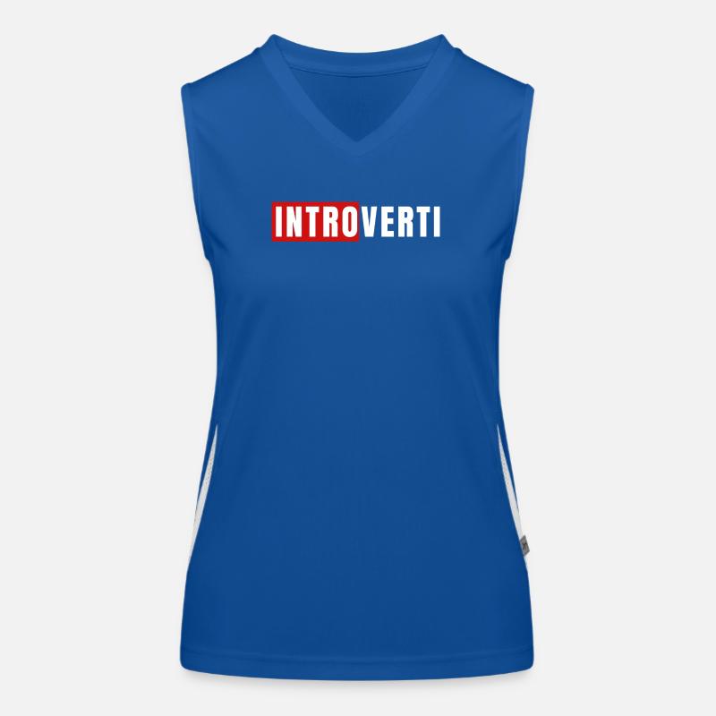 Introvertierter Funktionelles Kontrast-Tank Top für Frauen