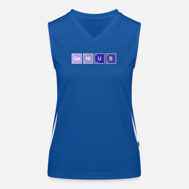 Genius Nerd Geek Débardeur respirant contrasté Femme