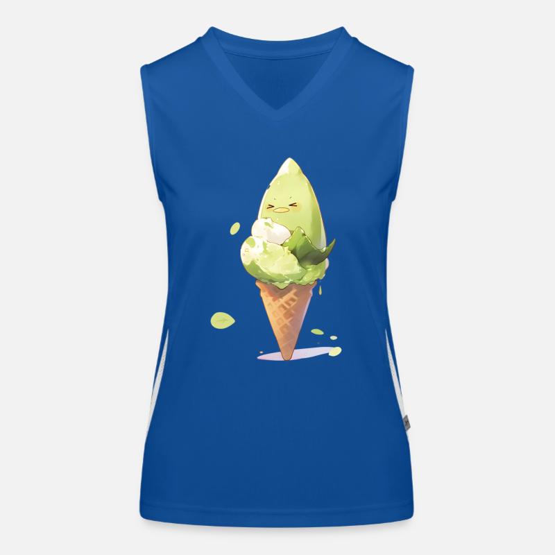 Avocadoeis Funktionelles Kontrast-Tank Top für Frauen