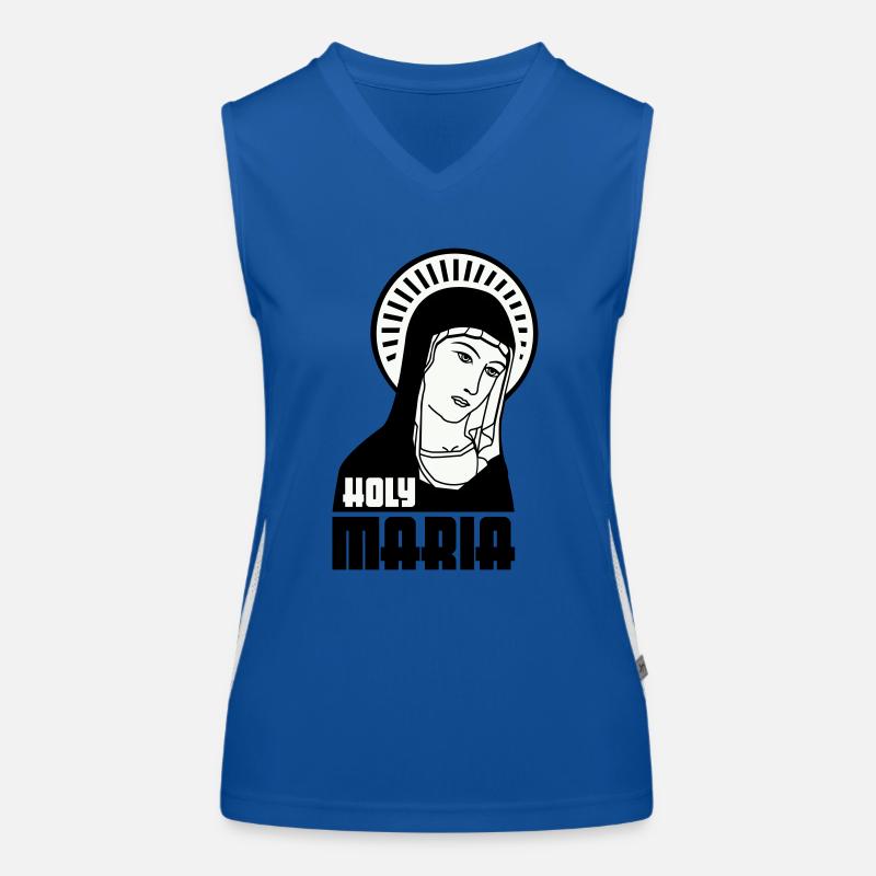 Holy Mary Women's Functional Contrast Tank Top