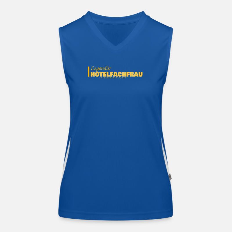 Occupation: Hotel manager Women's Functional Contrast Tank Top