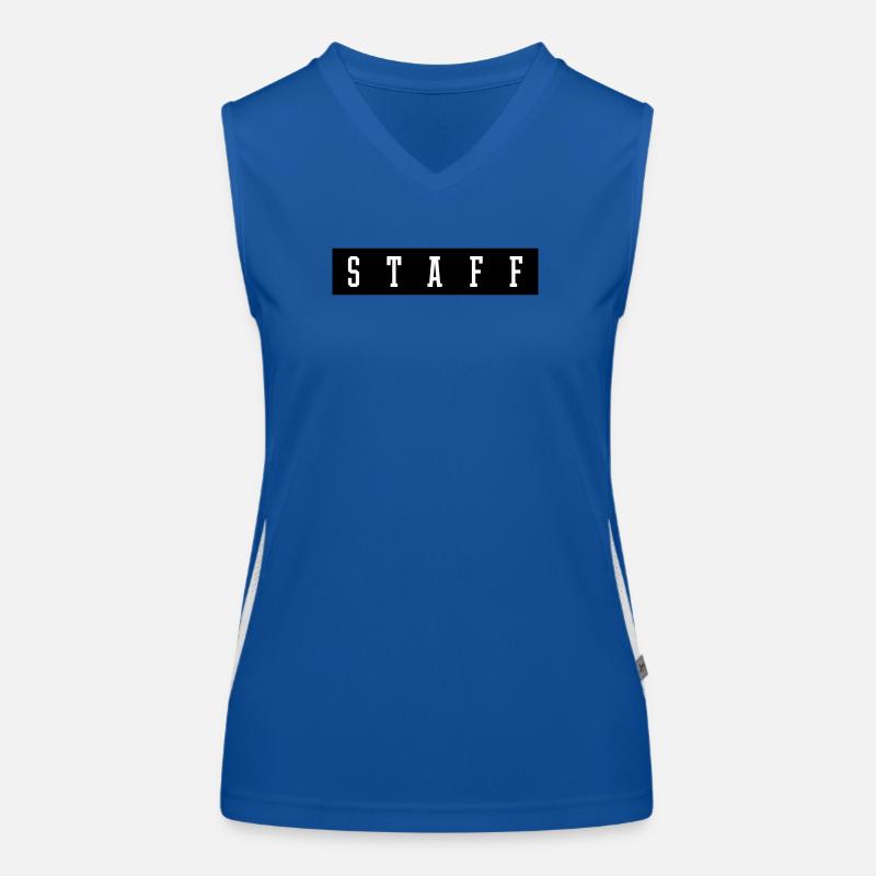 Staff Funktionelles Kontrast-Tank Top für Frauen