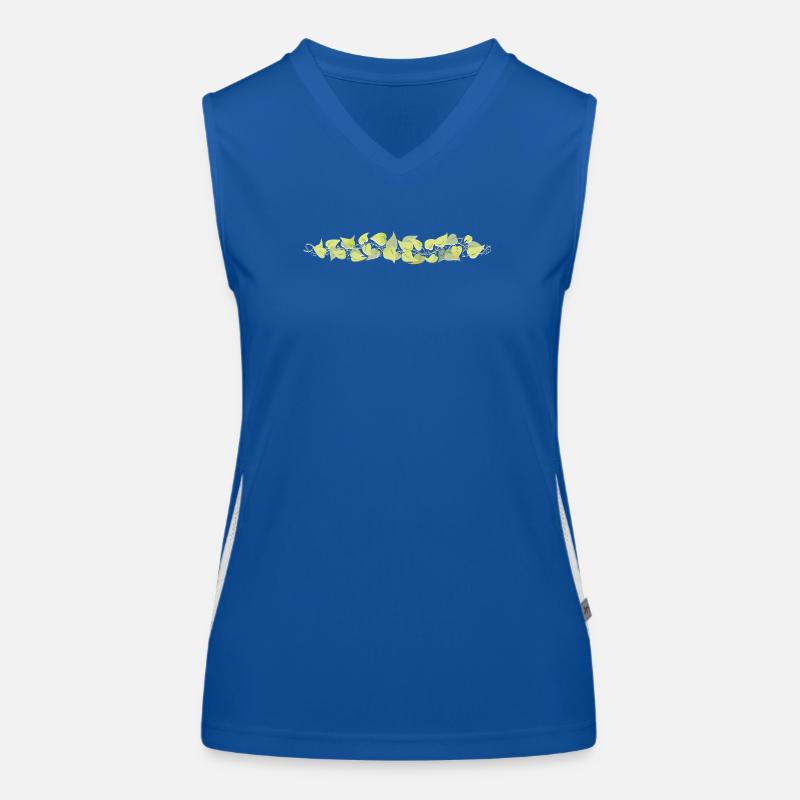 Vining Bracelet: Leaves and Thorns Women's Functional Contrast Tank Top