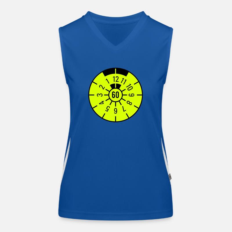TÜV 1960 Funktionelles Kontrast-Tank Top für Frauen