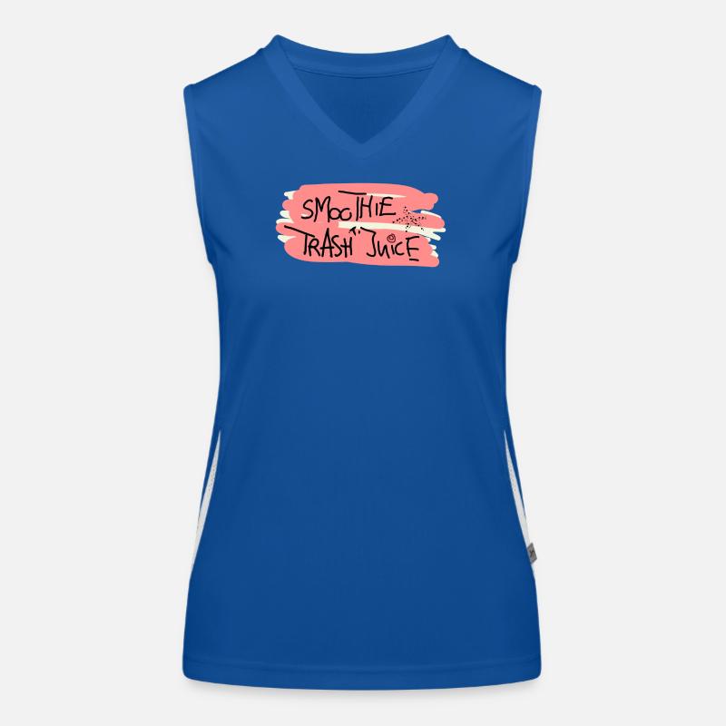 I Love Smoothies Juice Saft Frucht Kinder Funktionelles Kontrast-Tank Top für Frauen