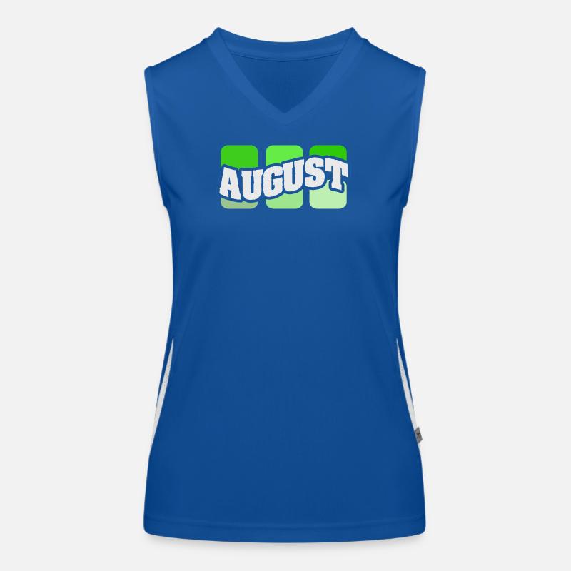 Name August Funktionelles Kontrast-Tank Top für Frauen