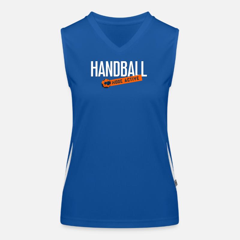 Handball Mode Actif Débardeur respirant contrasté Femme