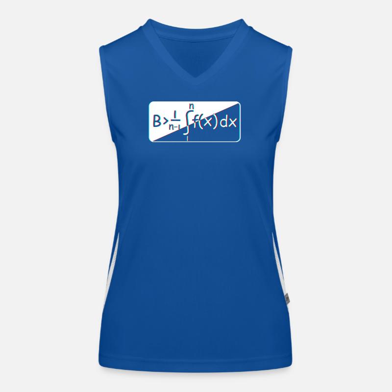 Mathematician Math Mathematical Mathematics Women's Functional Contrast Tank Top