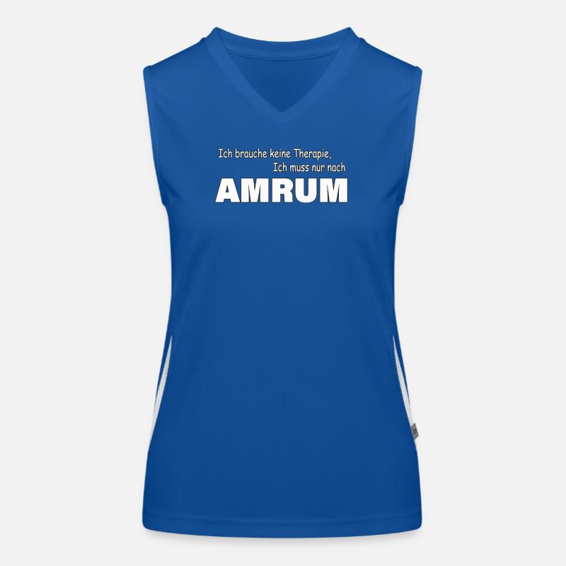 Thérapie AMRUM Débardeur respirant contrasté Femme