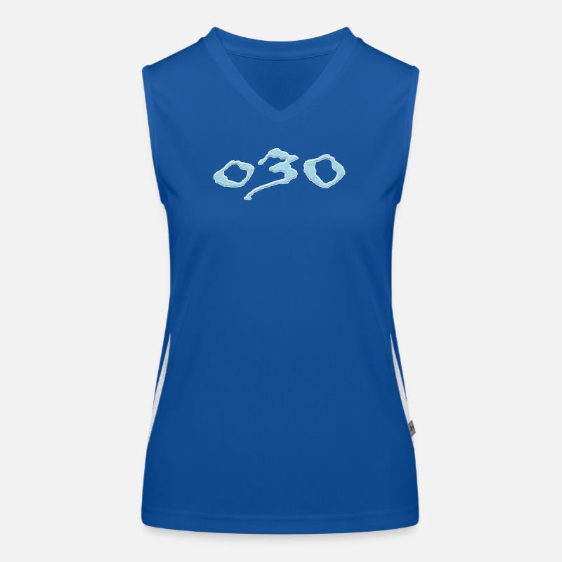 030 Exclusif Débardeur respirant contrasté Femme