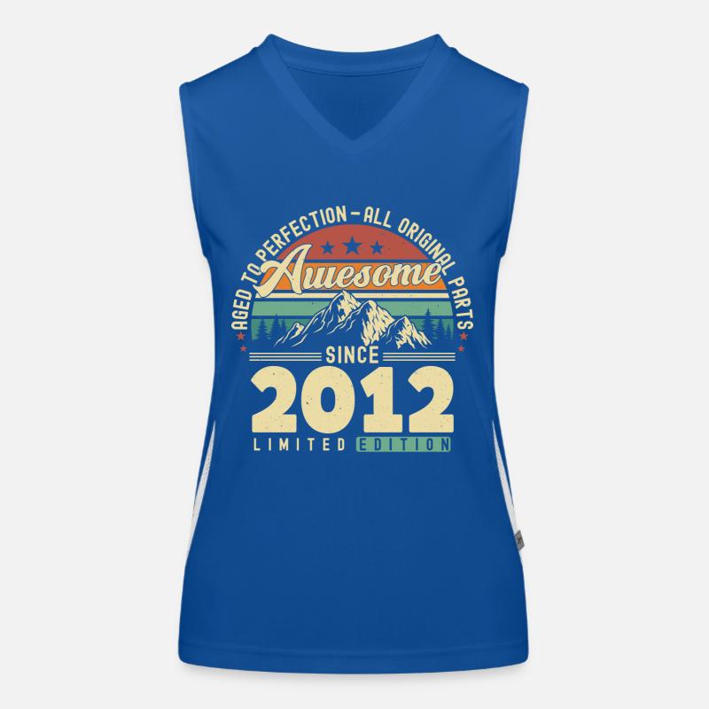 Großartig seit 2012 Funktionelles Kontrast-Tank Top für Frauen