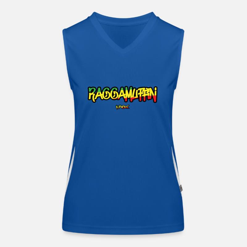 Raggamuffin Reggae Women's Functional Contrast Tank Top