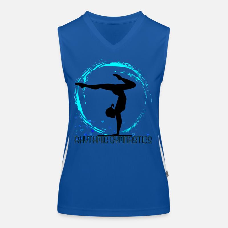 Rhythmic Gymnastics Funktionelles Kontrast-Tank Top für Frauen