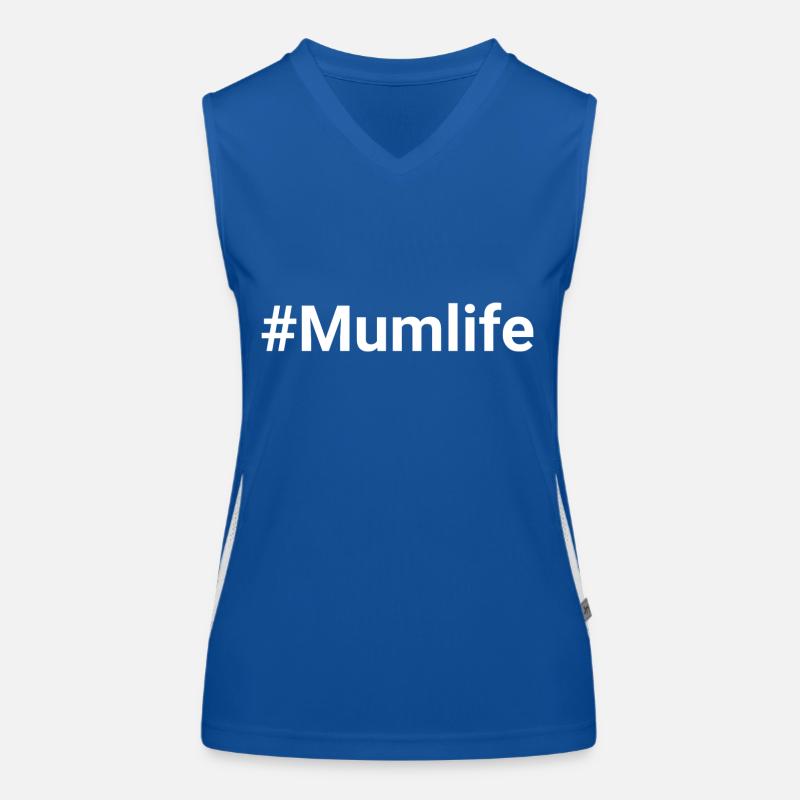 #Mumlife Funktionelles Kontrast-Tank Top für Frauen