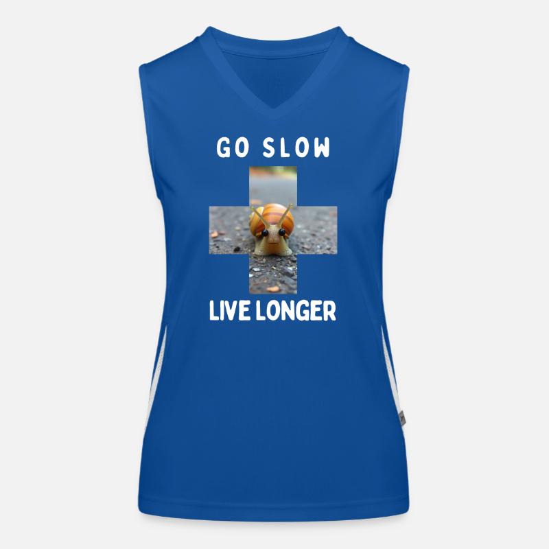 Go slow Women's Functional Contrast Tank Top