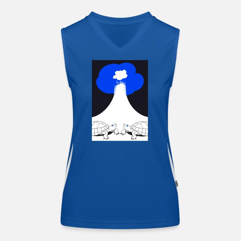 Katzenwiege 1 Funktionelles Kontrast-Tank Top für Frauen