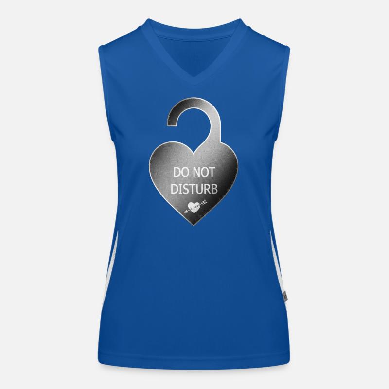 Message Débardeur respirant contrasté Femme