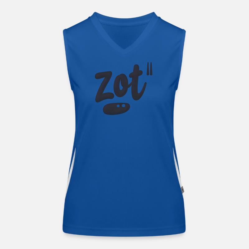 Crazy. Antwerp dialect Women's Functional Contrast Tank Top