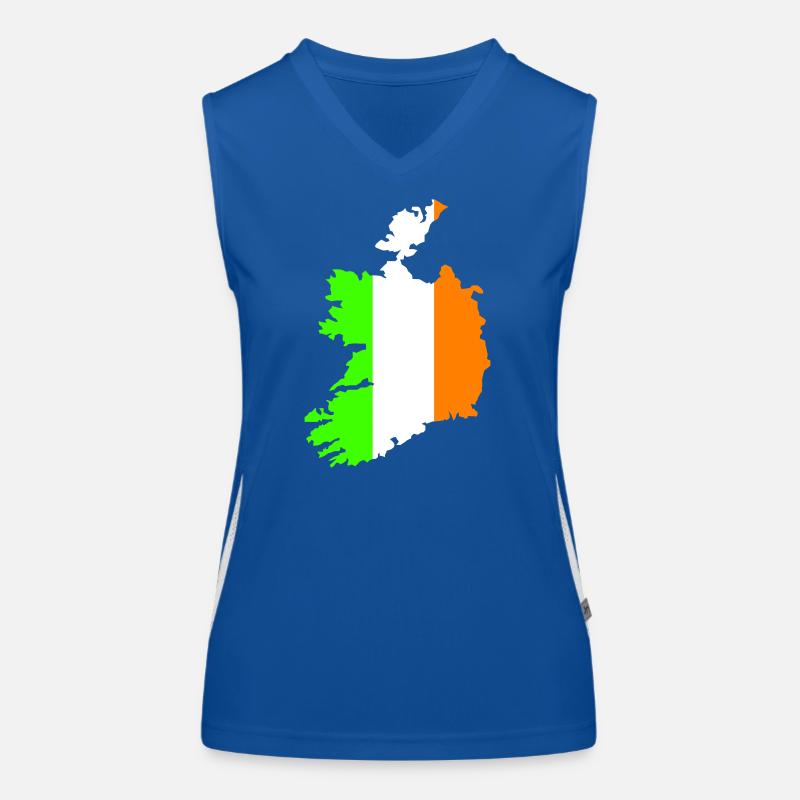 Pays d’Irlande Débardeur respirant contrasté Femme