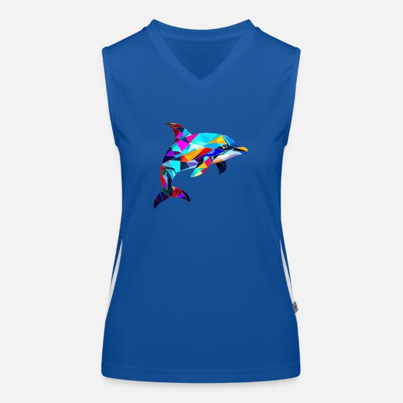 Dolphin Women's Functional Contrast Tank Top